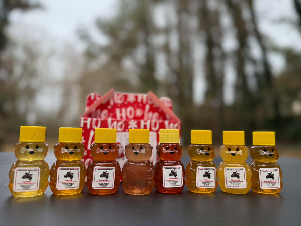 2 oz Honey Bottles Holiday Pack